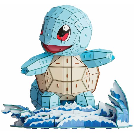 Maqueta Squirtle 4D Build, figura coleccionable de Pokémon