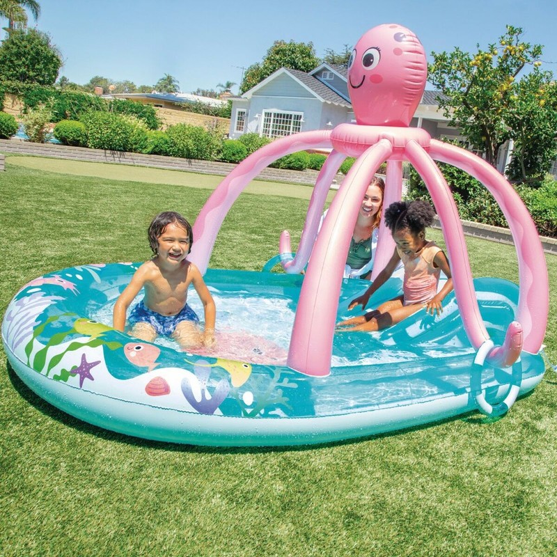 Juegos acuáticos para jardín Intex fáciles de instalar