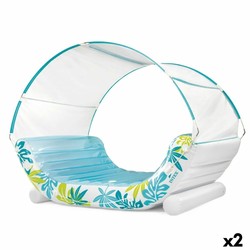 Colchoneta hinchable piscina Intex doble para niños y adultos