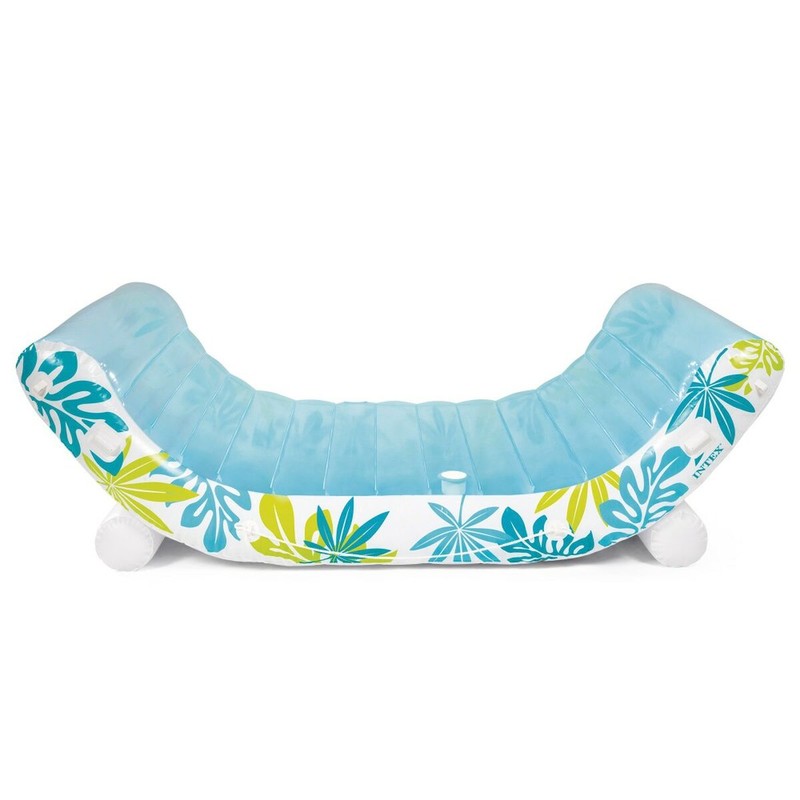 Colchoneta playa familiar Intex de PVC resistente