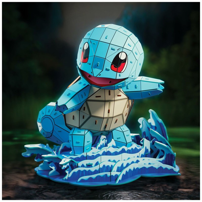 Embalaje original del puzzle 3D Pokémon Squirtle