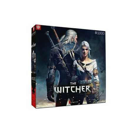 Imagen principal puzzle The Witcher Geralt Ciri 1000 piezas