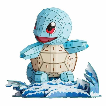 Figura Squirtle 4D Build desde un ángulo diferente