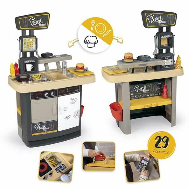 Juguete para desarrollo imaginación, cocina Simba Food Corner