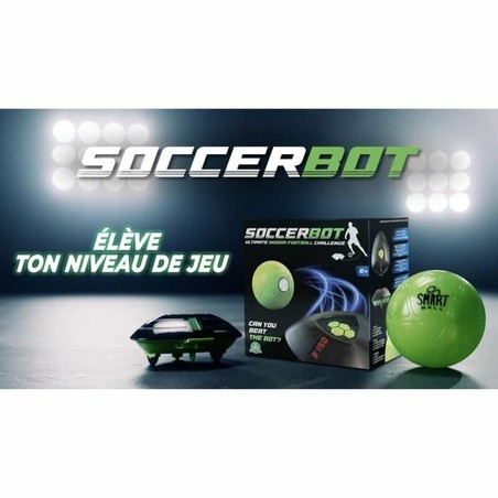 Juguete para desarrollo de coordinación futbolística, ideal para niños +6 años.