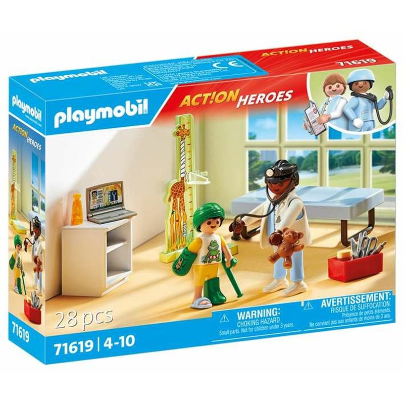 Juguetes construcción niños Playmobil 71619 set obras
