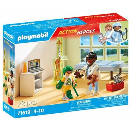 Juguetes construcción niños Playmobil 71619 set obras