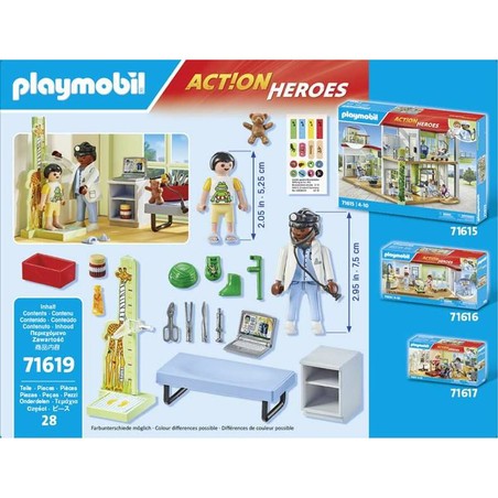 Set construcción educativo Playmobil figura y herramientas