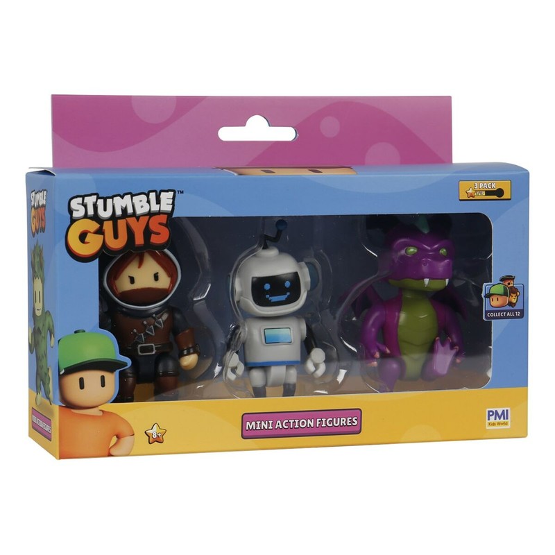 Juguetes construcción niños: Figuras de acción PMI Kids World 3-pack.
