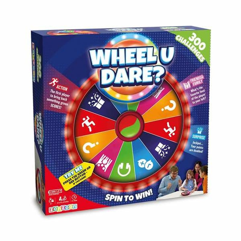Juguetes construcción niños - Juego Educativo Famosa Wheel u dare?