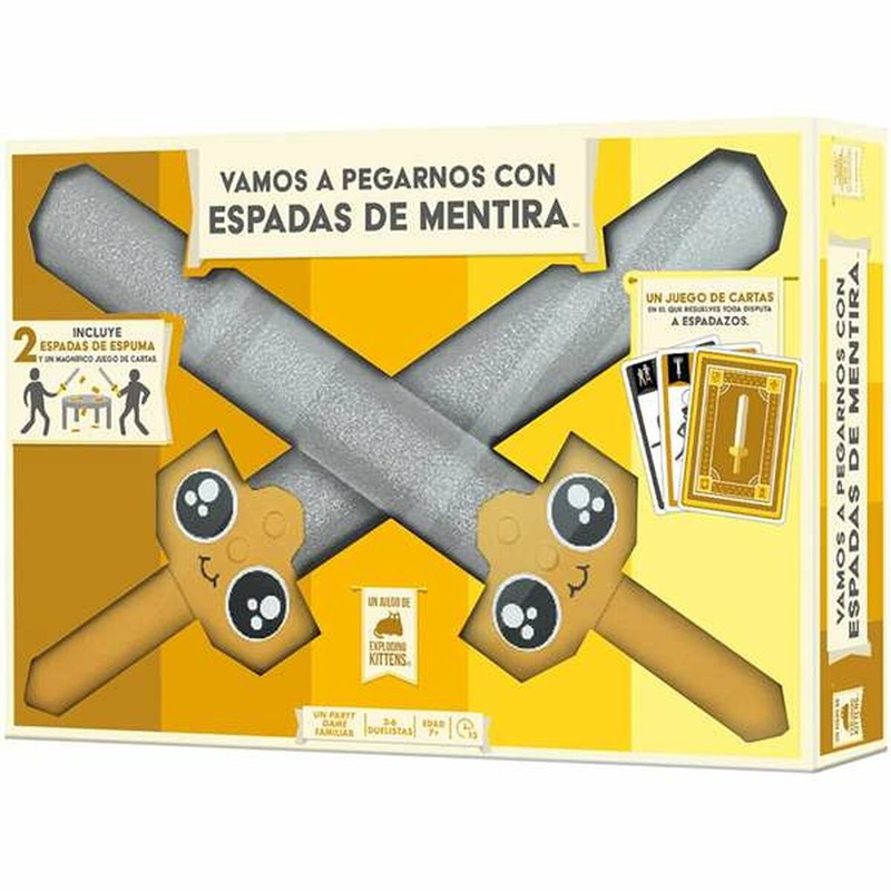 Juego de Mesa Asmodee Espadas de Mentira para diversión familiar