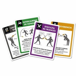 Juego de Mesa Asmodee Espadas de Mentira para diversión familiar 2