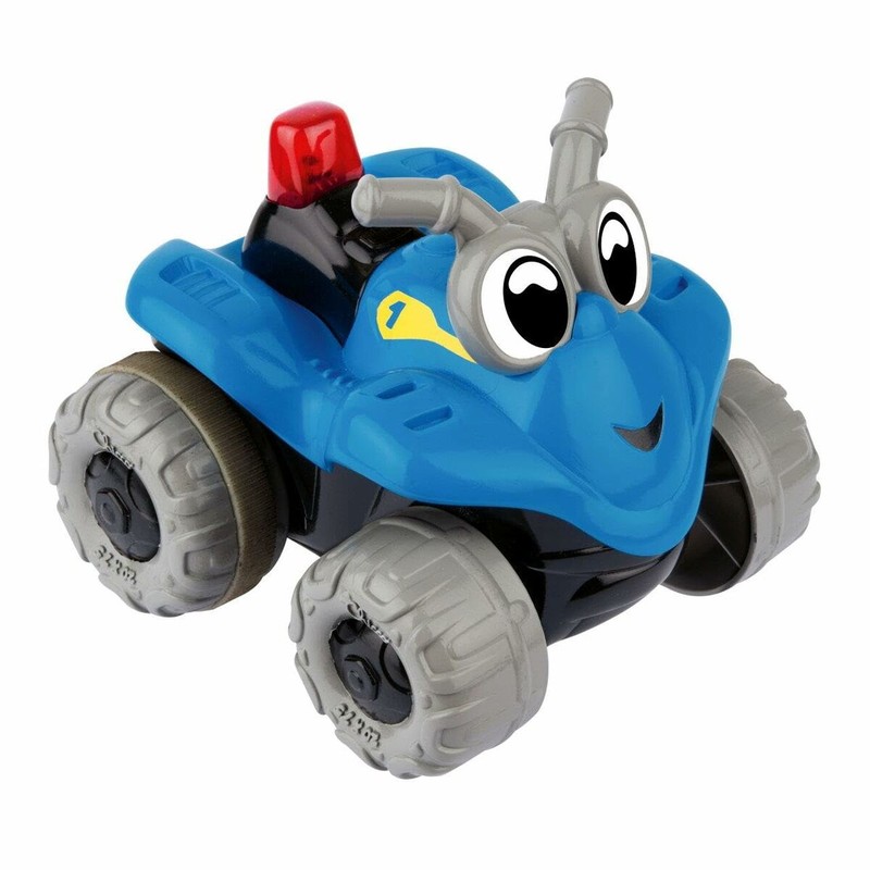 Coches juguete niños: quad radiocontrol Chicco azul para primeros pilotos