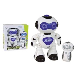 Robot interactivo niños con control remoto y luces
