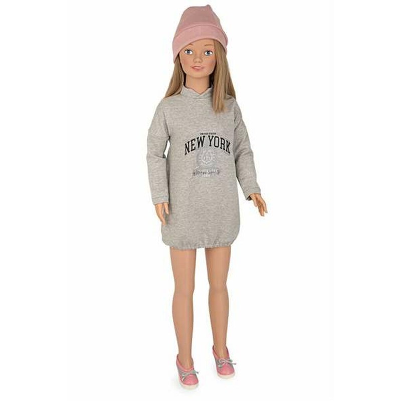 Muñeca infantil grande - Arias Carole con vestido y lazos