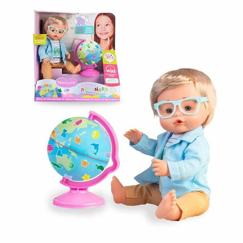 Muñeco bebé interactivo Nenuco, perfecto para niños a partir de 3 años.