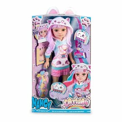 Muñeca Nancy Catwaii 42 cm con ropa de moda