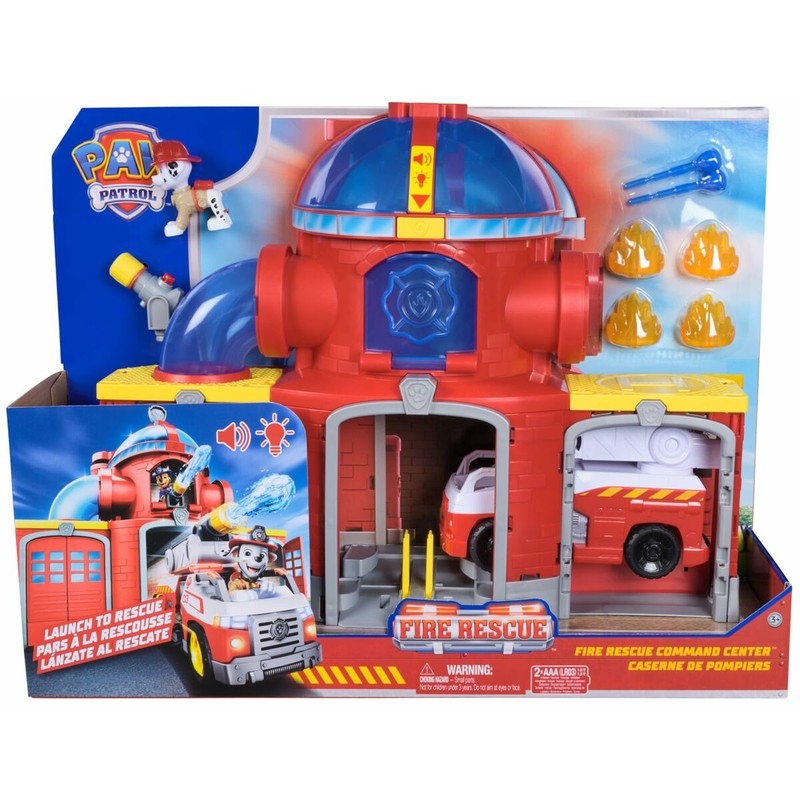 Set de bomberos infantil Patrulla Canina, vista lateral