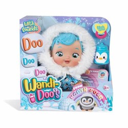 Muñeca Famosa Wandi-Doo de 20cm con accesorios, ideal para el juego simbólico