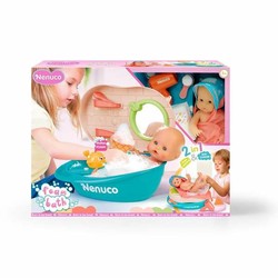 Muñeco Bebé Nenuco 35 cm en primer plano con ropa de bebé