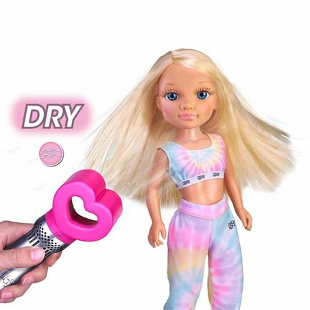 Set de juego de peluquería infantil con muñeca y herramientas