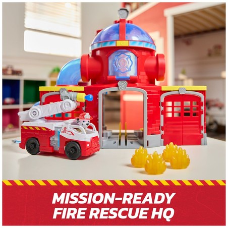 Paw Patrol Fire Rescue Command Center, vista frontal completa