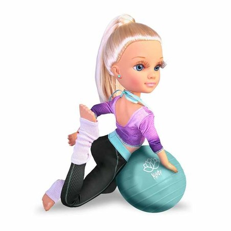 Juguete educativo yoga infantil: Nancy lista para su clase de bienestar y equilibrio.