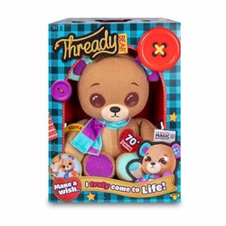 Oso Peluche Famosa Thready de 32 cm, ideal para abrazos infantiles.