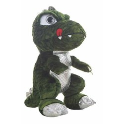 Peluche Dragón 26 cm verde para niños 2