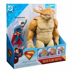 Figura de Acción Superman Kaiju Slime Battle con monstruo y slime