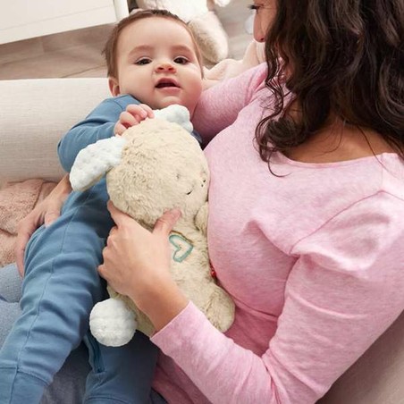 Juguete relajante bebé Fisher-Price de conejito blanco