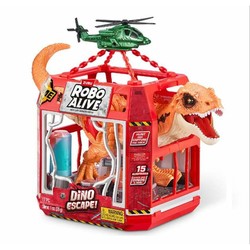 Juguetes Construcción Niños: Mascota Interactiva Zuru Dino Escape en acción 2