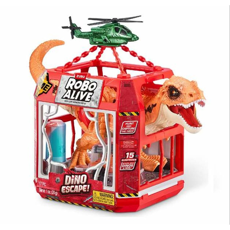 Set construcción educativo Zuru Dino Escape con trampas de captura