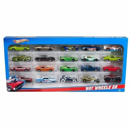 Playset Vehículos Hot Wheels H7045 - 20 Unidades - Compra online en MegaJuguetes