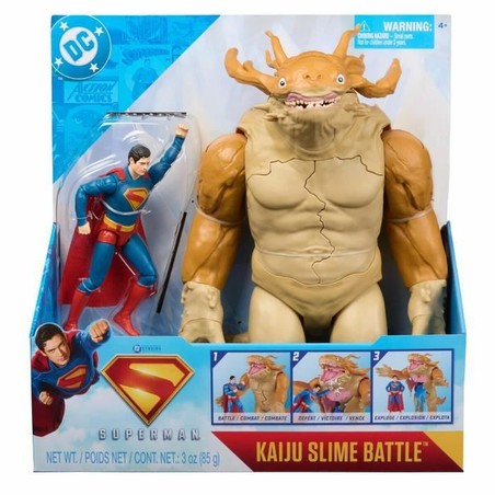 Packaging del set de batalla Superman Kaiju Slime de Spin Master