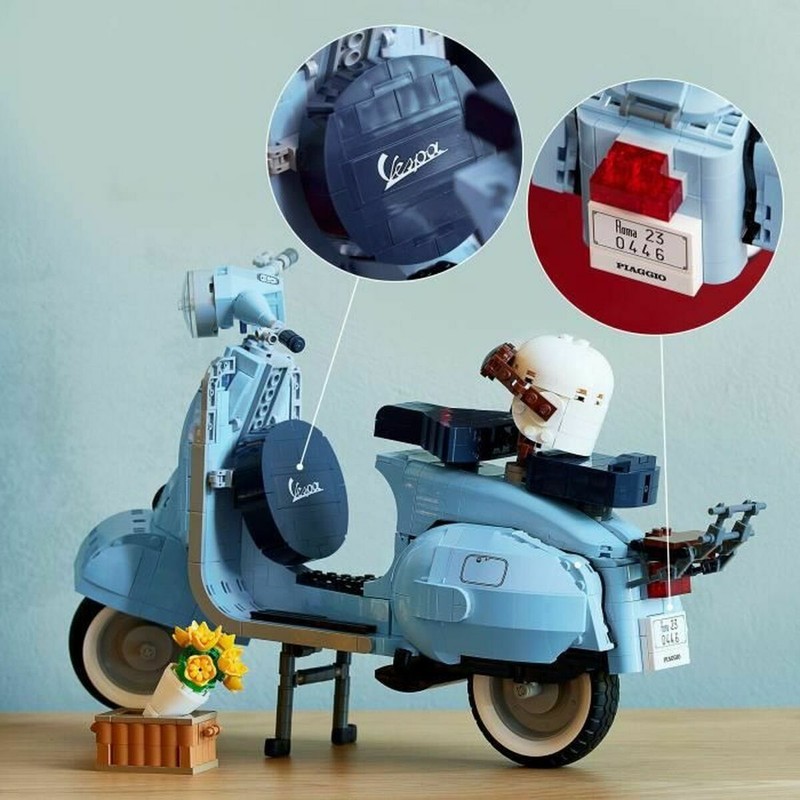 Experiencia construcción relajante con Lego Vespa