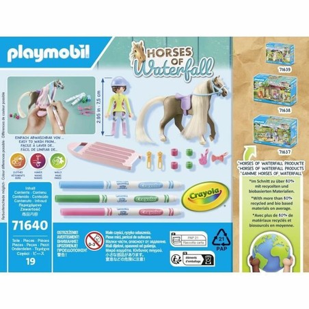 Bloques construcción infantiles Playmobil, escena de juego