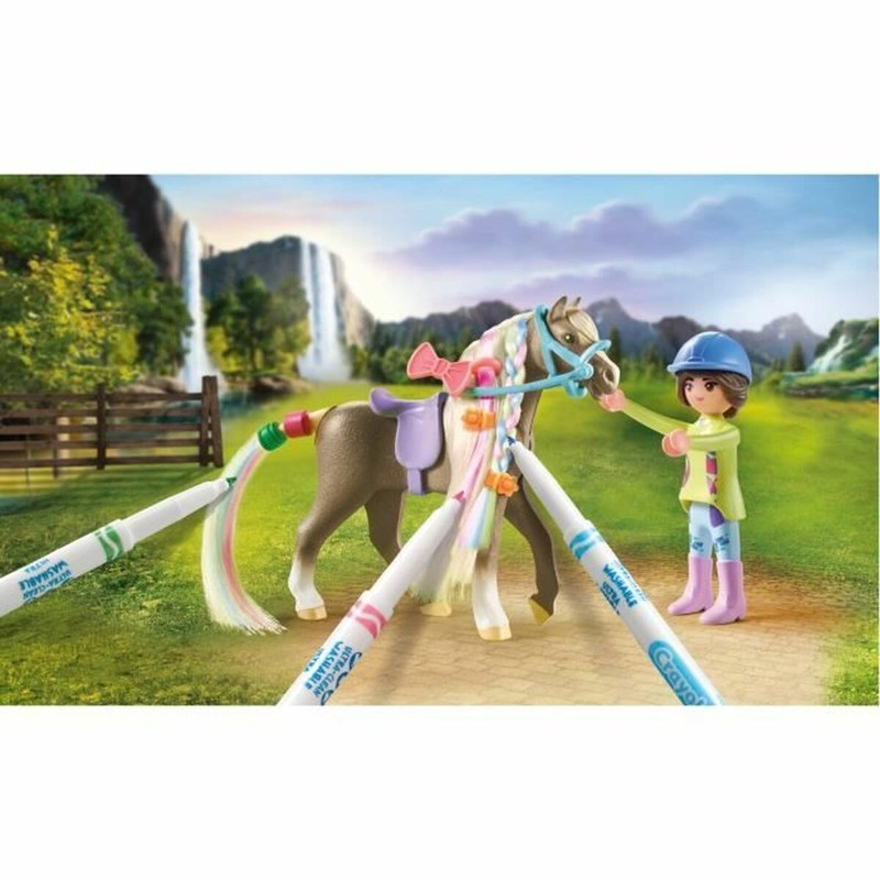 Construcción niños 3 años, Playmobil caballos