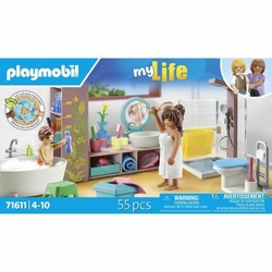 Juguetes construcción niños Playmobil bañera de baño 2