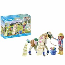 Playset Playmobil caballo Ellie con figura y accesorios