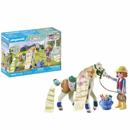 Playset Playmobil caballo Ellie con figura y accesorios