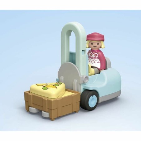 Puesto de frutas y verduras Playmobil para estimular la imaginación