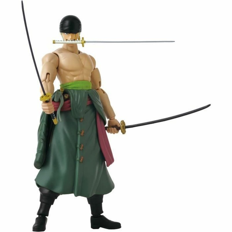 Figura de acción One Piece Zoro detallada