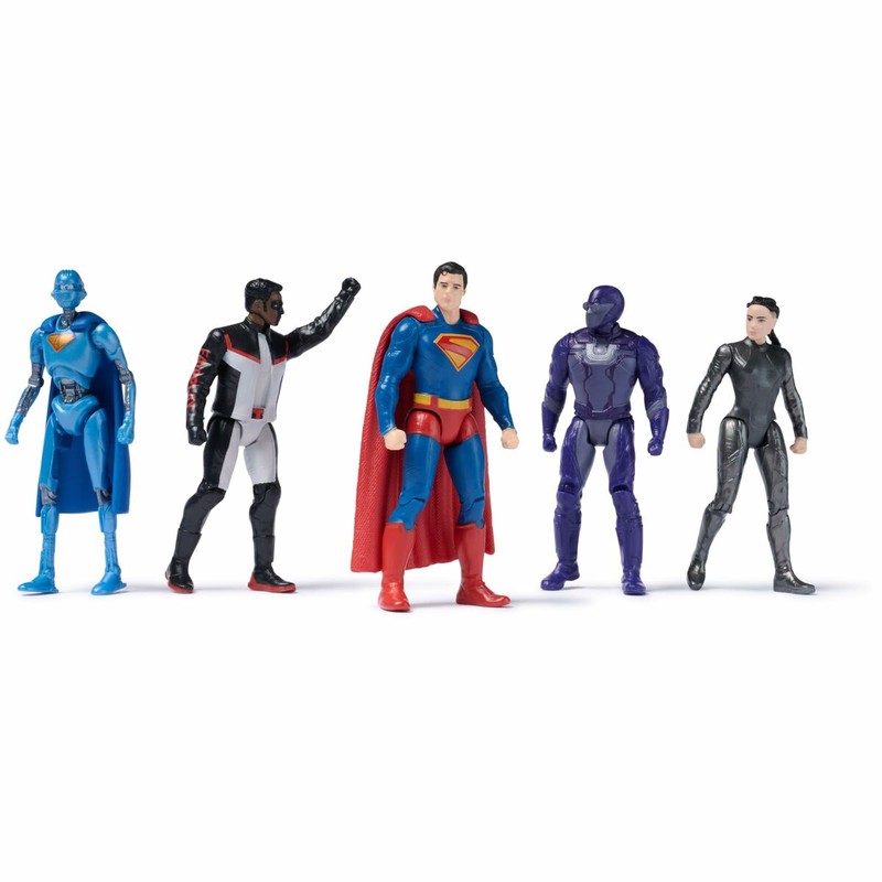 Detalle de la Figura de Acción Superman de Spin Master