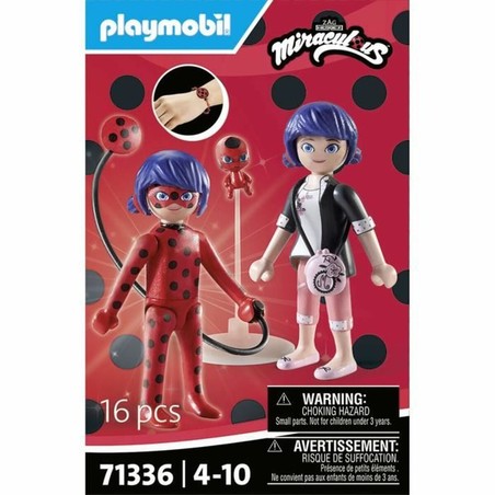 Escena de juego con Playmobil Miraculous, fomenta la construcción de historias