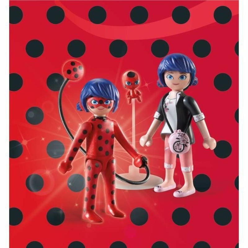 Detalle de Playset Playmobil Miraculous, ideal para construcción de escenarios