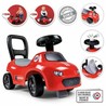 Correpasillos bebé evolutivo Smoby rojo y negro