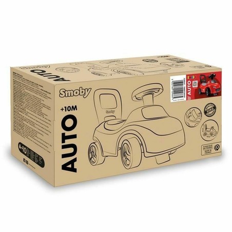 Andador infantil Smoby 2 en 1 con compartimento