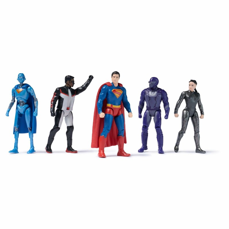 Figura de Acción Superman en su envase, vista frontal