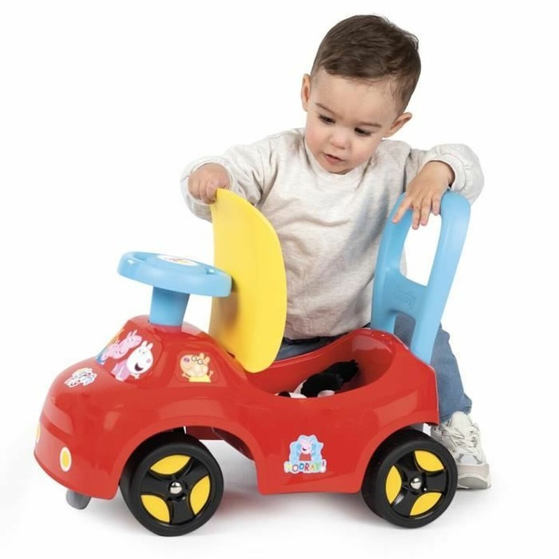 Carro de paseo infantil Peppa Pig, ideal para uso interior y exterior
